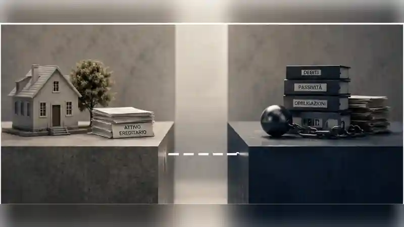Eredità con debiti: patrimonio ereditario separato da passività e obbligazioni